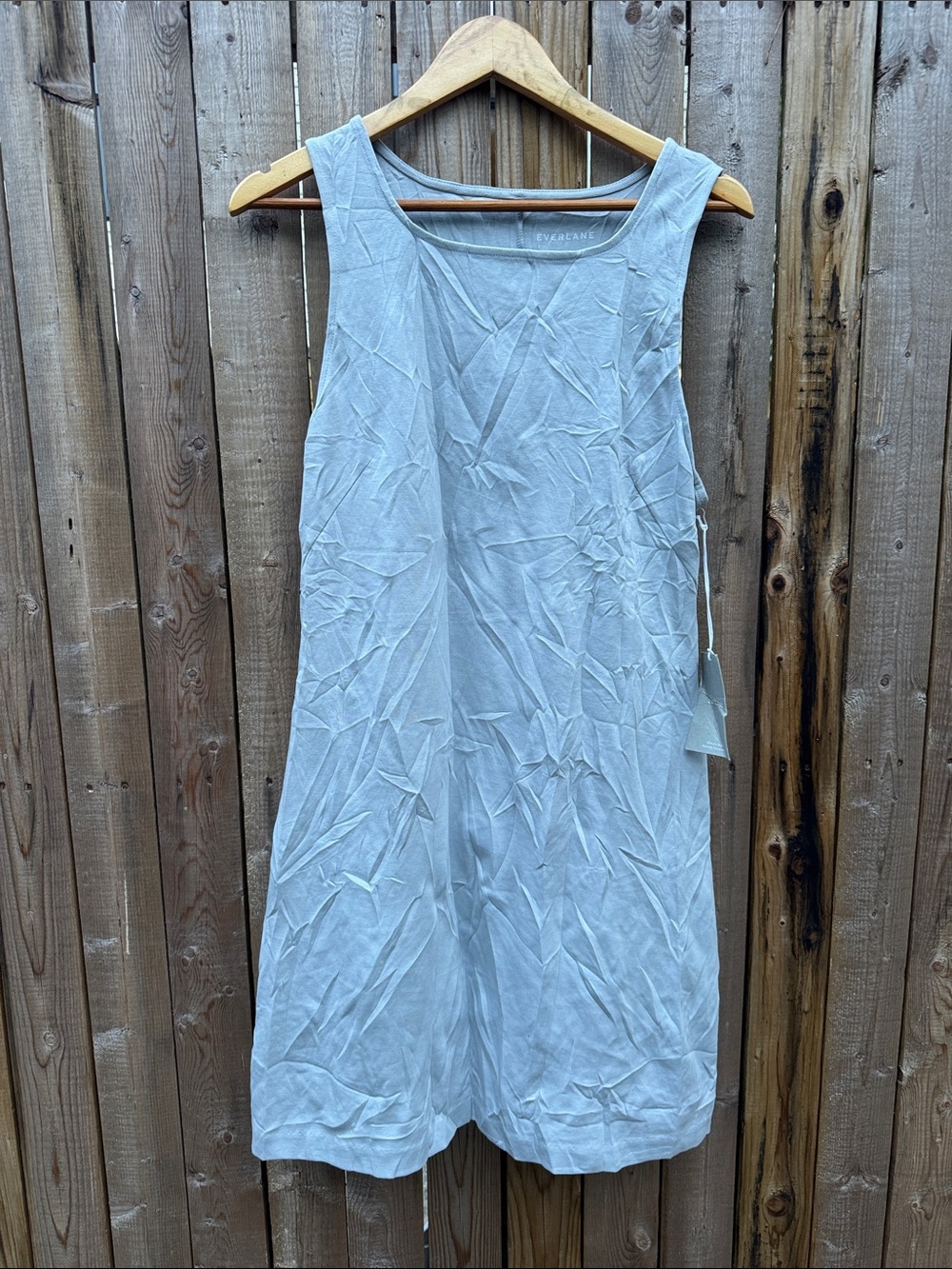 Everlane shirt shift dress NWT